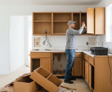 How to Remove Kitchen Cabinets Quickly