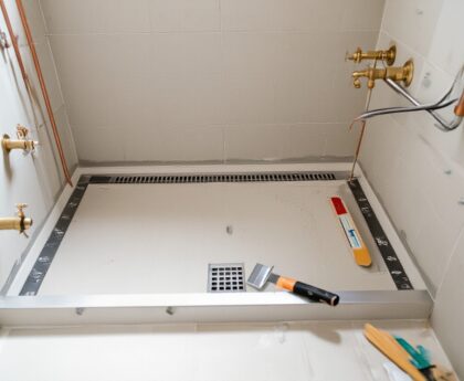 Build a Walk-In Shower