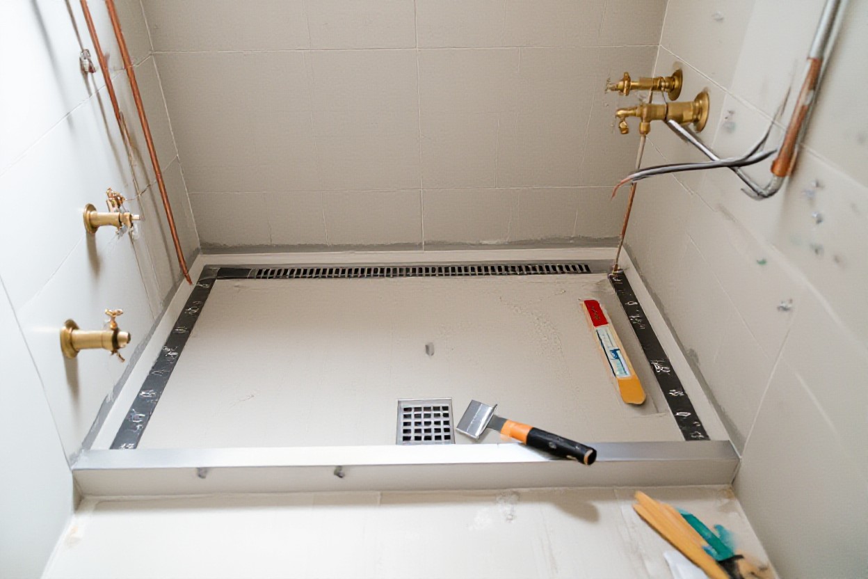 Build a Walk-In Shower