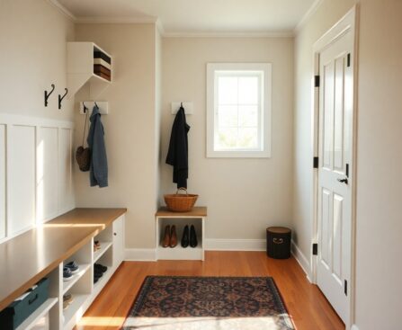 How to Build a Mudroom