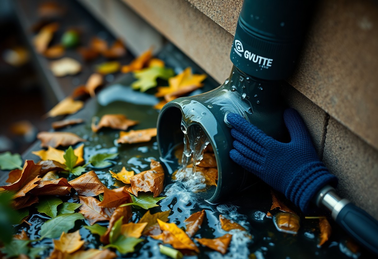How to Unclog a Gutter Downspout