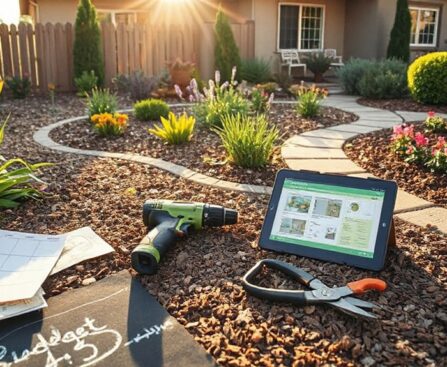 budget friendly garden transformation