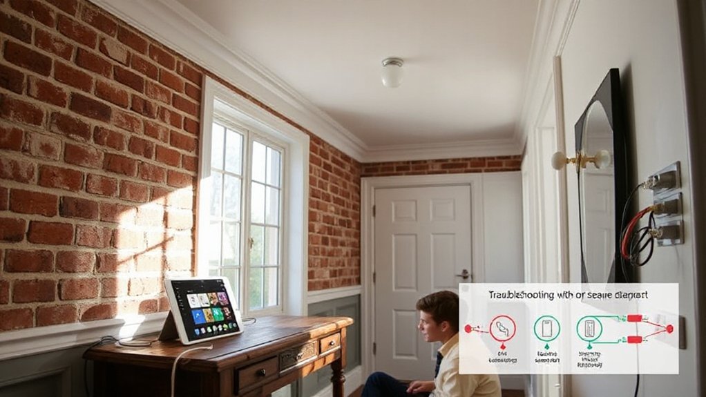 check connections and firmware