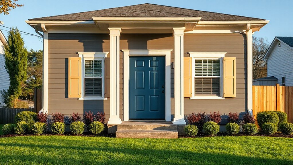 choose harmonious exterior colors