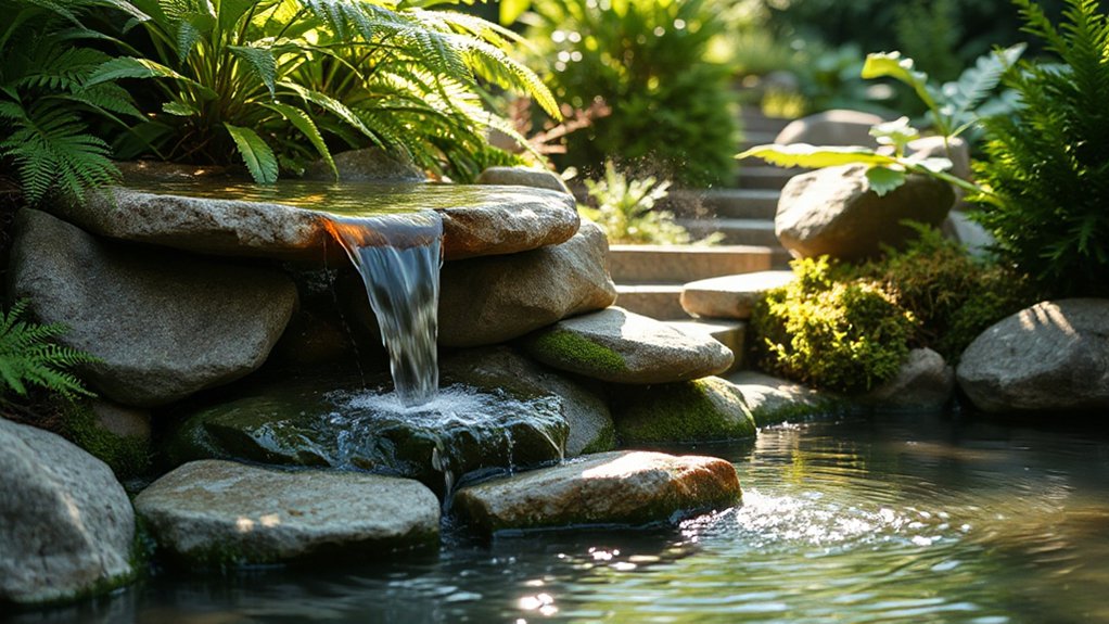 consistent soothing water patterns