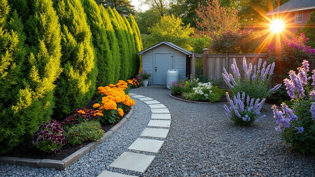 cost effective vibrant garden design