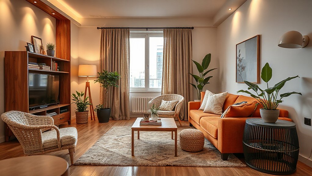 cozy minimal textured decor