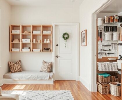 creative townhouse storage solutions