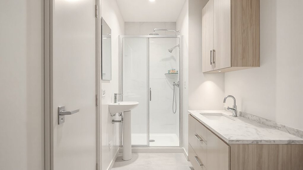 design bathroom with zones