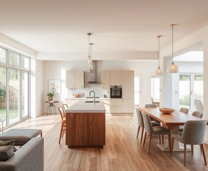 designing open concept semi detached