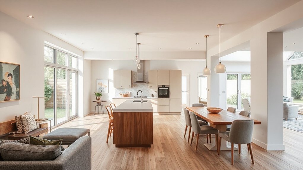 designing open concept semi detached