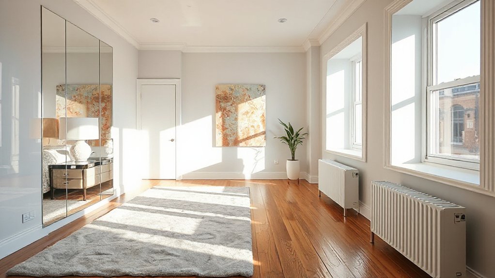 diffuse light with mirrors