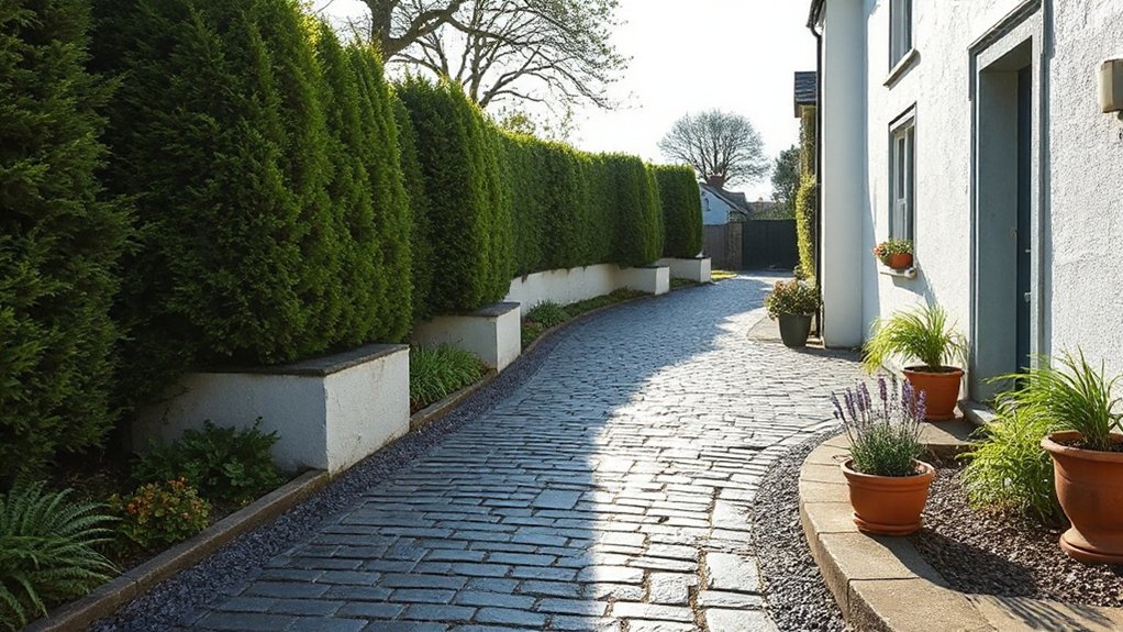 driveway choices enhance curb appeal