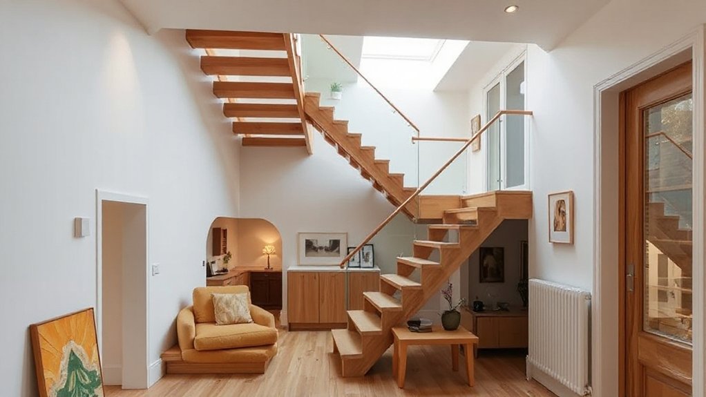 efficient integrated stair design