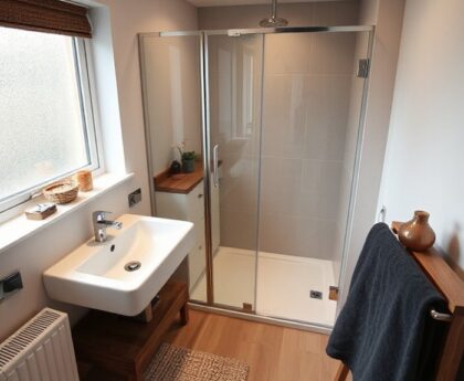 efficient small bathroom designs