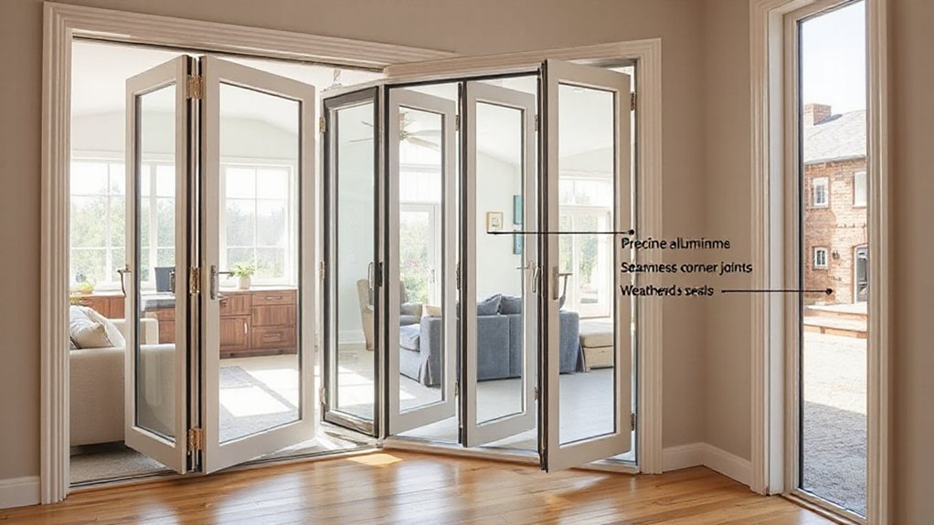 engineered bi fold door framing