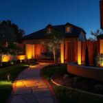 enhancing curb appeal with lighting