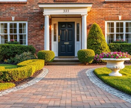 enhancing home exterior curb