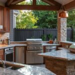enhancing homes with outdoor kitchens