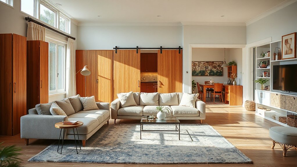 flexible movable room zones