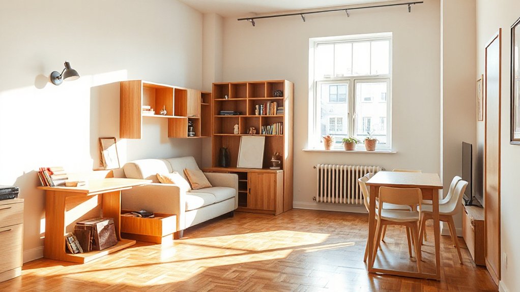 foldable beds and desks