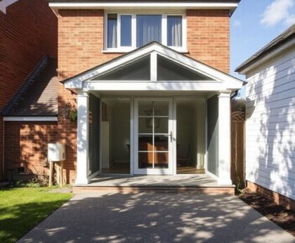 front porch extension permits