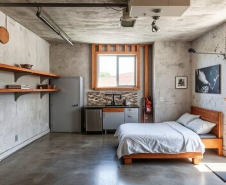 garage conversion into living space