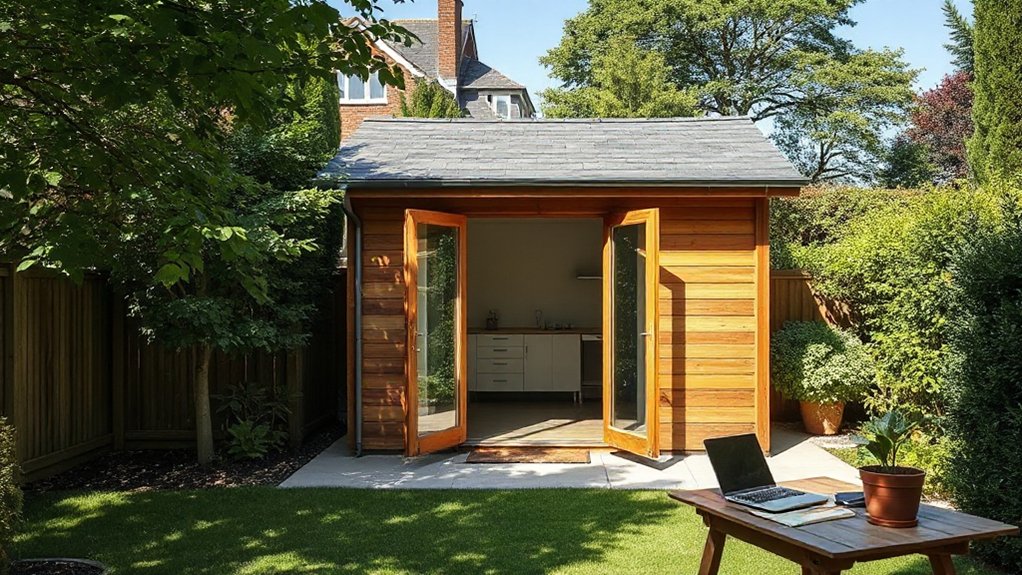 garden office budget planning