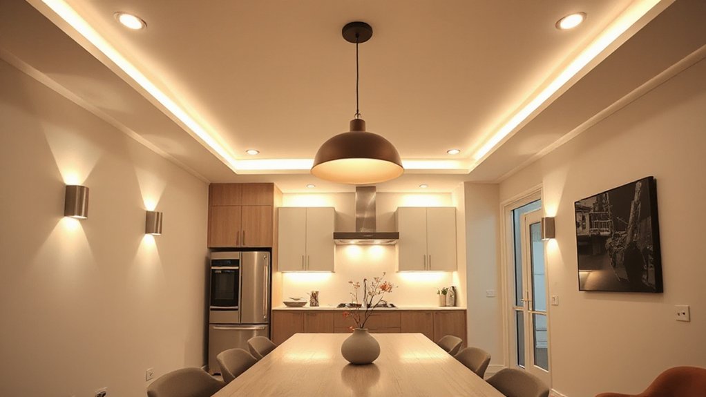 layered efficient smart lighting