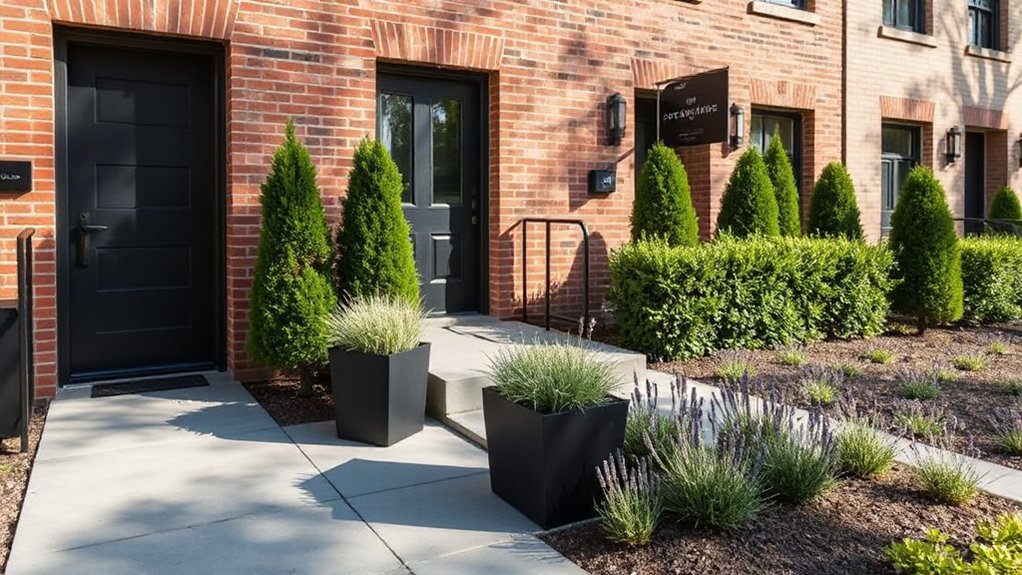 low maintenance curbside planting strategy