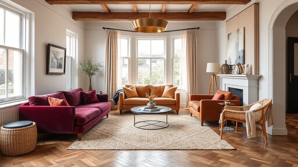 luxurious cozy warm textures