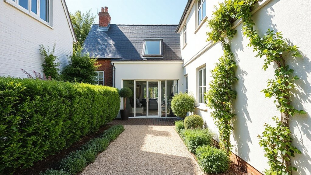 maximize daylight through landscaping