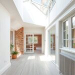 maximize light in narrow homes