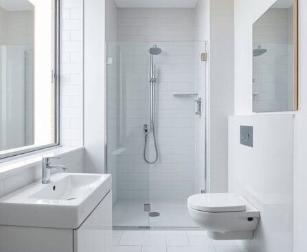 maximize small bathroom space