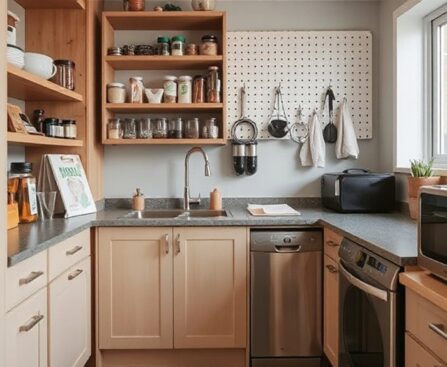 maximize small kitchen space