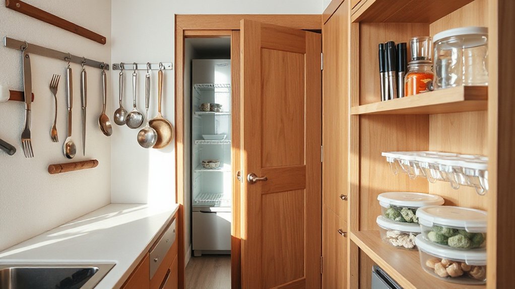 maximize small kitchen storage