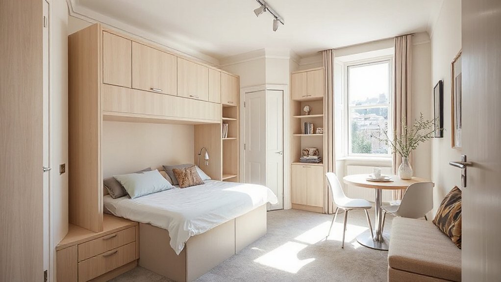 maximize space with multifunctional furniture