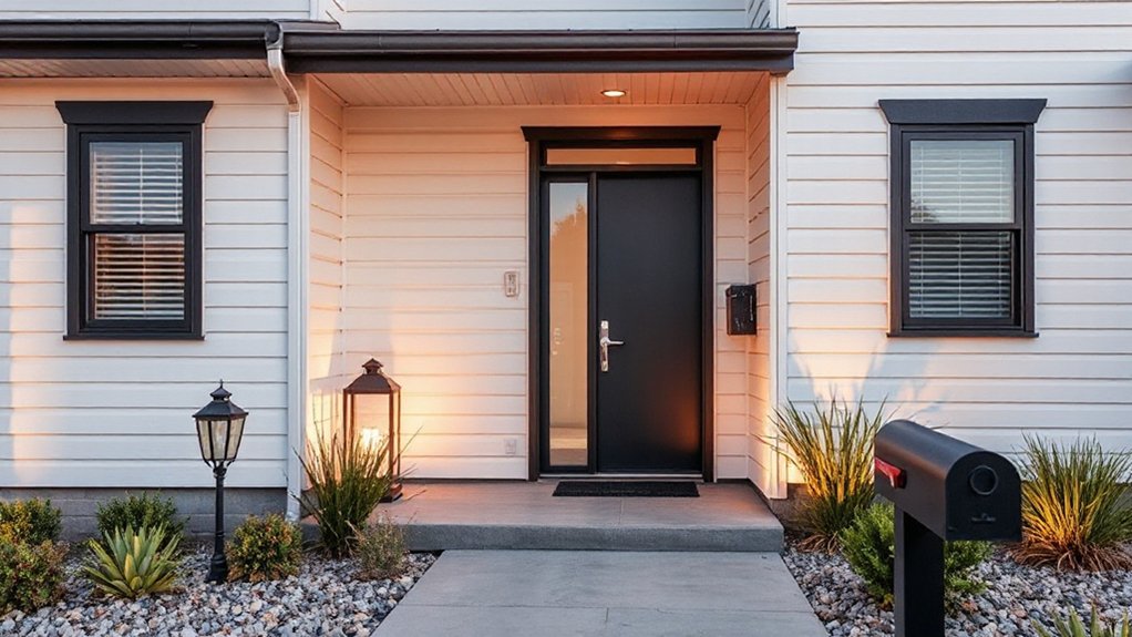 modern townhouse exterior upgrades