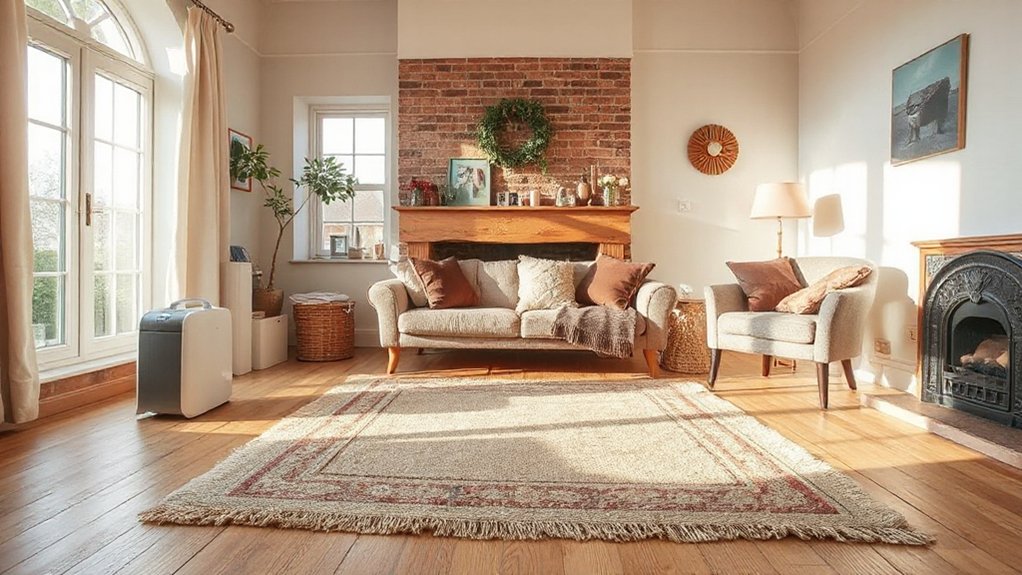 moisture control for rugs