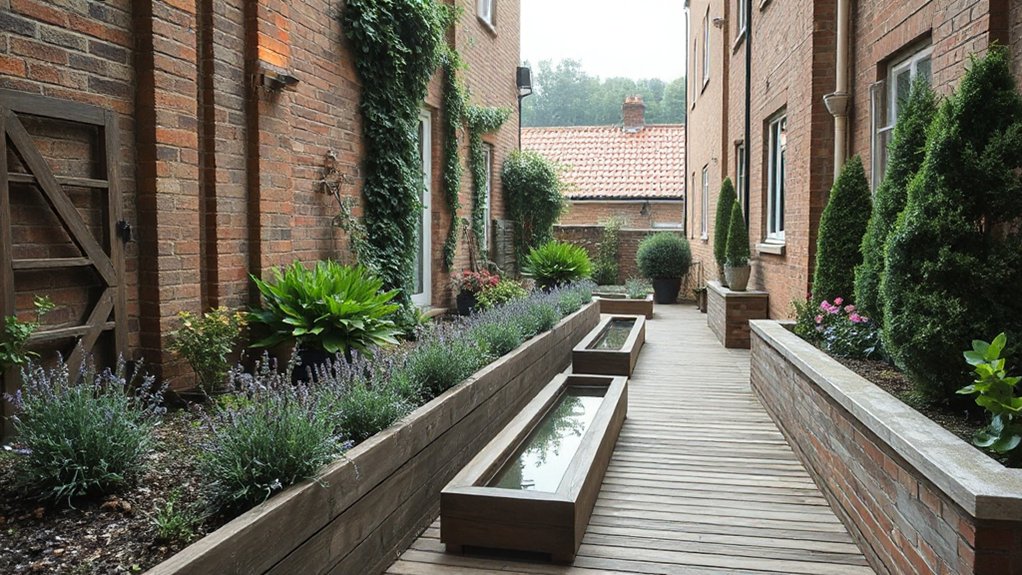 narrow london garden ideas