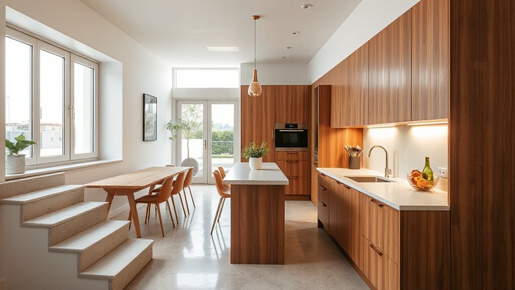 open concealed seamless flow