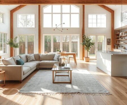 open plan bungalow renovation