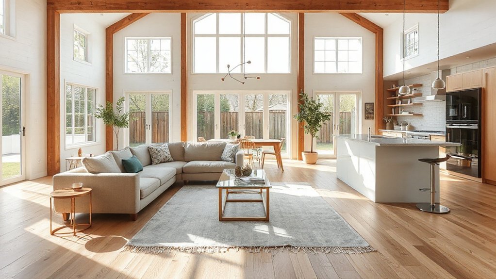 open plan bungalow renovation