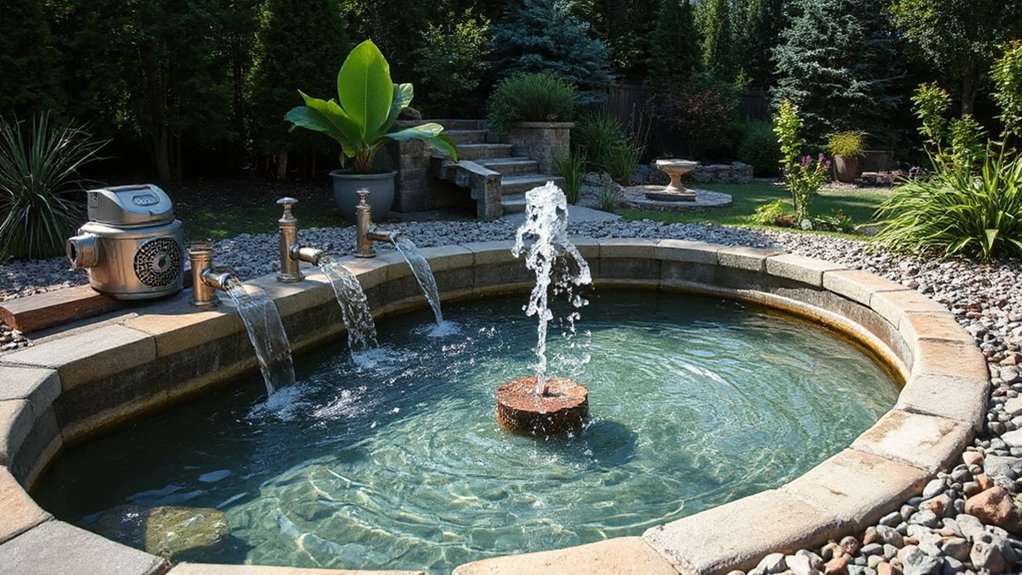 optimize water feature performance