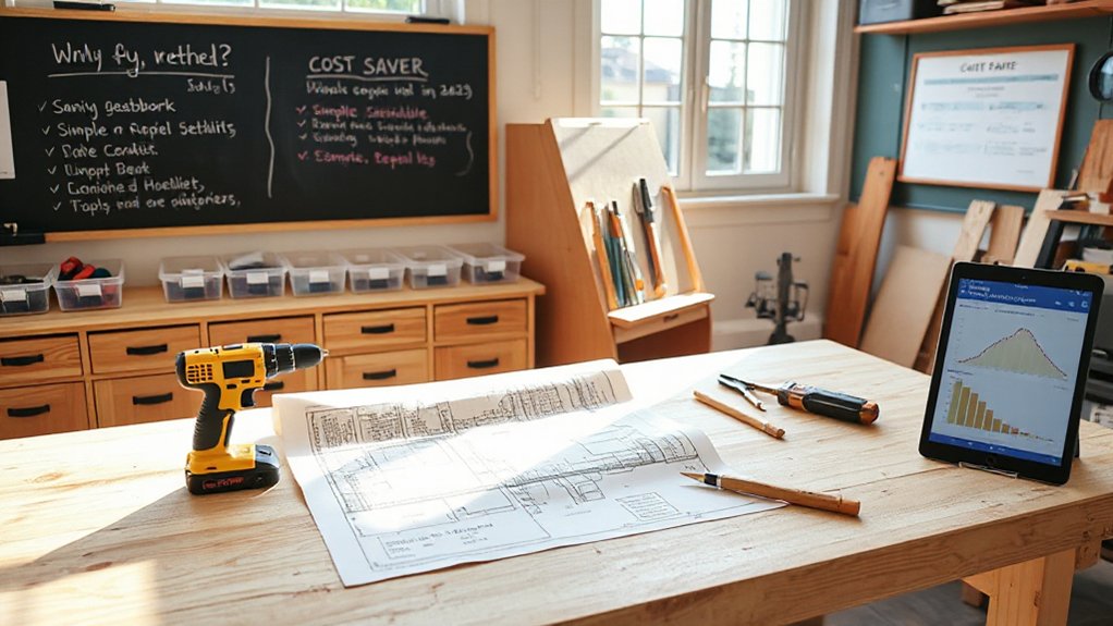 prioritize repairs plan budget