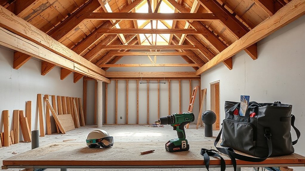 safe budget conscious loft planning