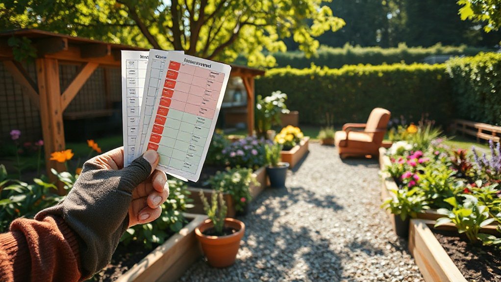 seasonal garden maintenance planning