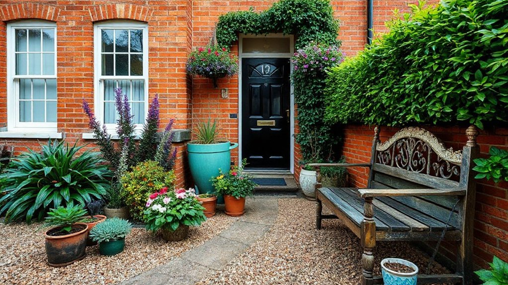 small garden big curb appeal