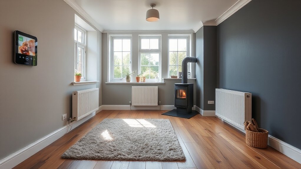 smart efficient zone controlled heating