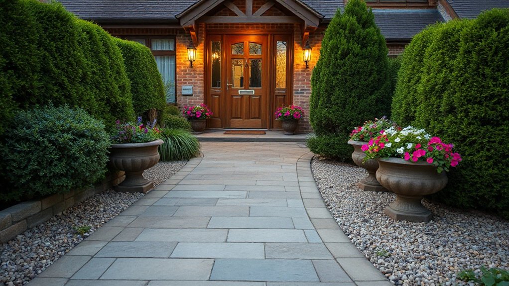 smooth well lit pathway design